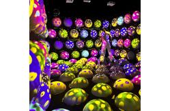 China Indoor Interactive Jumping Sphere Floor Interactive Projection Game Cool Jump Space supplier