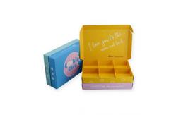 China Recyclable Corrugated Custom Paper Packaging Box Food Grade Deboss ISO supplier