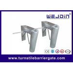 Durable Access Control Barriers Counter Esd Fingerprint Rfid Tripod Turnstile Gate for sale