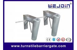China Durable Access Control Barriers Counter Esd Fingerprint Rfid Tripod Turnstile Gate supplier