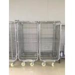 Collapsible Warehouse Roll Cage 1000*800*1600mm With 500kg Load for sale