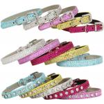 Necklace Crystal Diamond Elastic Xs Kitten Collar Pendant For Puppy Kitten for sale