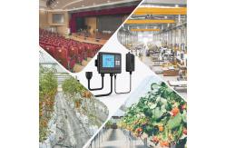China OEM PPM CO2 Greenhouse Climate Controller For Planting Tent Direct Exhaust Fan supplier