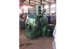 China 4kw Manual Carton Die Cutting Machine Single Pressing Anti Friction supplier