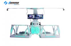 China Virtual Reality Simulator VR Station With Customized LED Light and Logo supplier