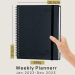 Acid Free Ivory Paper Large Size Eco Friendly Academic Planner Poprun 2023 for sale