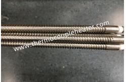 China Flexible Tubular Heater Easy Bend Threaded Surface For Manifolds Φ8.5x1950mm supplier