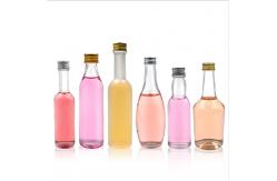 China Wine Decanter Glass Storage Bottles Electroplating Surface Transparent 40ml 50ml supplier