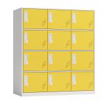 12 Doors Steel Half Height Locker Staff School Multi-Function Storage Lockers for sale