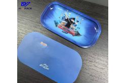 China Beautiful Patterns Of Weed Packaging Tray With Magnet Lid supplier