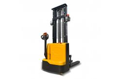 China 1.5 Ton Electric Battery Pallet Stacker Warehouse Self Loading Stacker supplier