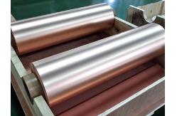 China 5oz 6oz ED Copper Shielding Foil 175um 210um Width For MRI Room supplier