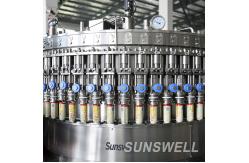 China SS316L Aluminum Beverage Can Filling Machine 415V Juice Rotary Canning supplier