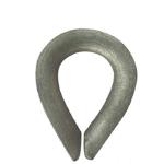Galvanized Heavy Duty Wire Rope Thimble DIN 3090 for sale