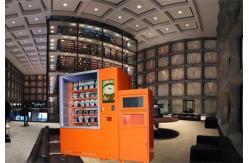 China Electronics Self Service Food Vending Machine And Beverage Vending Kiosk With Microwave Oven supplier