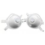 Breathable FFP3V Valved Dust Mask White Color Filtering Face Piece Respirator for sale