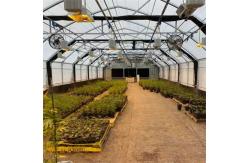 China Automatic Ventilation System Blackout Greenhouse With LED Light Deprivation supplier
