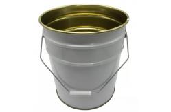 China Conical Shape 20 Liter Metal Paint Bucket Tinplate Barrel supplier