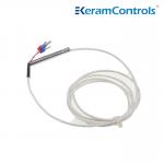 Silicone PT1000 PT100 Temperature Sensor 3 Wire