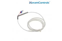 China Silicone PT1000 PT100 Temperature Sensor 3 Wire supplier