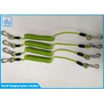 30cm Coated PU Retractable Extension Spring Safety Cable for sale
