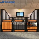 Exterior Q235 Steel Frame Horse Stall Fronts 10ft 12ft 14ft for sale