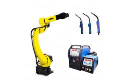 China High Speed FANUC Welding Robot Arm With MIG MEG Welder, Industrial Welding Robot supplier