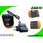 Lightweight Underground Cordless Mining Cap Lamps High Beam Brightness 10000Lux