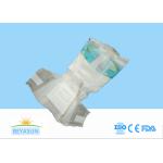 2 / 3 Foled Newborn Baby Diapers Cotton Surface With Elastic Waistband for sale