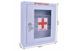 China Empty Steel Medicine Lock Box Wall Mounted supplier