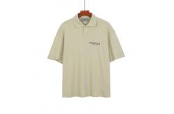 China Classic Summer Blank T Shirts Polo Neck Breathable Casual Short Sleeve supplier