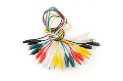 China Crocodile Clips Jumper Wires Brass / Copper / Steel Nickel Plated Finish supplier