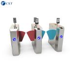 High Speed Flap Barrier Gate RFID Anti Tailing With CE Certification Y120 for sale