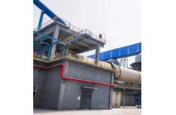 China Active Lime Rotary Kiln Metallurgy Machine With 1350/1250 ℃ Burning Temperature supplier