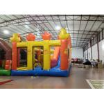 Inflatable Duck Kids Bouncy Castle ,  High Slide Castle Bounce House 12 X 5m