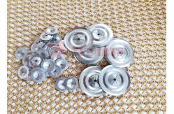 China Round Square Speed Metal Self Locking Washers For Fixing Insulation Pins supplier