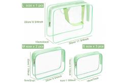 China Lightweight Waterproof Washable Zipper Makeup Bags For Office supplier