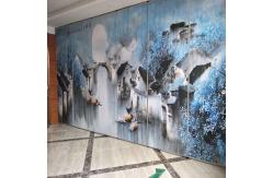 China Building Material Folding Wall Partitions For Restaurant Room Dividing supplier