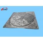C250 Ductile Iron Square Art Manhole Cover Size 700*865*100mm