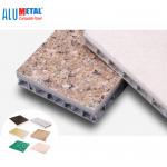 Fireproof Stone Honeycomb Panel Nano Aluminum Composite 6mm Marine for sale