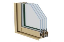 China Thermal Break Aluminium Sliding Window Profile Customized 6063 T5 Aluminium Alloy Frame supplier