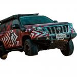 LC150-B10L-H110 Car Exterior Parts Steel Jeep Jl Steel Bumper Bull Bar for sale
