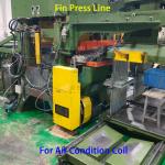 Servo Control Fin Press Stamping Machine For Heat Exchanger aluminum Foils for sale