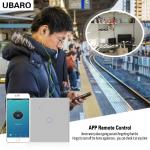 Smart WIFI Light Switch Grey 1 Gang Waterproof Fireproof Vioce Control