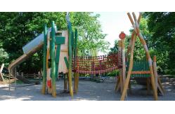 China Playground Kids Outdoor Rope Netting Tunnel With Customized Size supplier