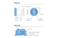 China 6 Axis Robot arm GP50 Payload 50kg Reach 2061mm for Material Handing supplier