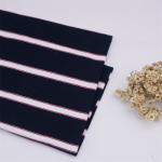 Breathable Durable Elastic And Strong Durable Striped Knit Fabric For T-Shirt for sale