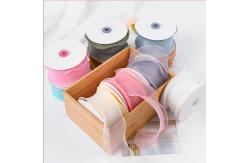 China Simple Bilateral Gauze Gifts Wrapping Flower Fishtail Organza Ribbon supplier