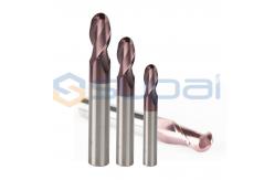 China Long Tungsten Solid Carbide Tapered End Mills CNC Process supplier
