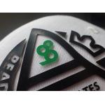 Hot - Glue Backing 3D Logo Screen Printing Label / Custom Printed Patches